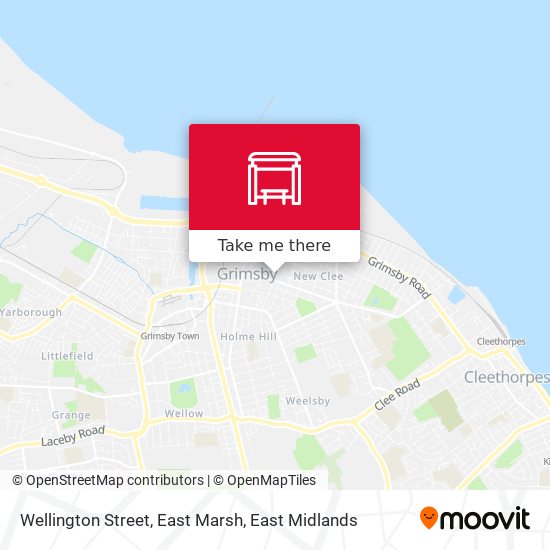 Wellington Street, East Marsh map