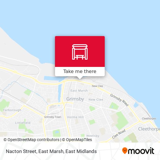 Nacton Street, East Marsh map