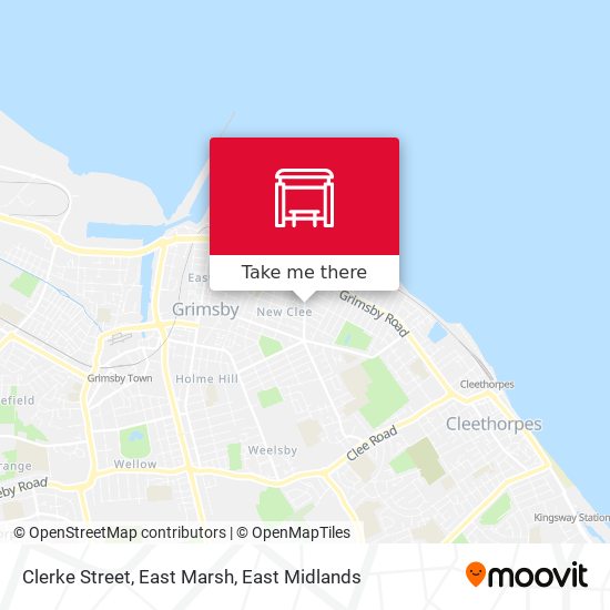 Clerke Street, East Marsh map