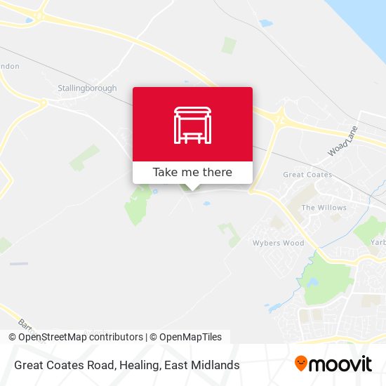 Great Coates Road, Healing map