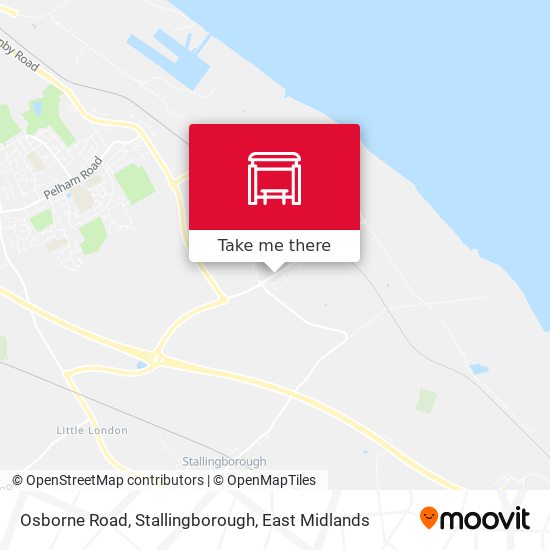 Osborne Road, Stallingborough map