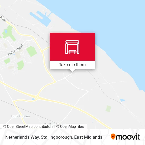 Netherlands Way, Stallingborough map