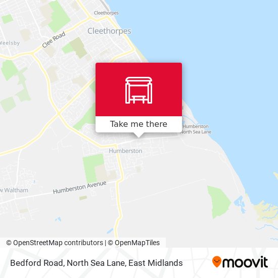 Bedford Road, North Sea Lane map