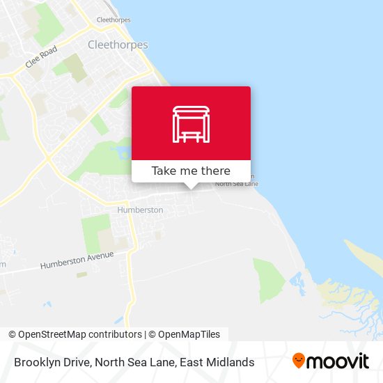 Brooklyn Drive, North Sea Lane map