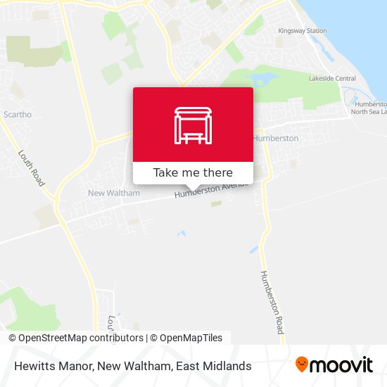 Hewitts Manor, New Waltham map