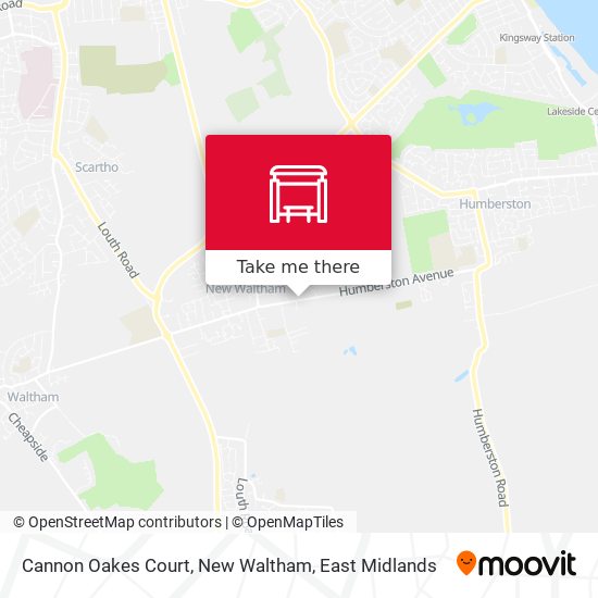 Cannon Oakes Court, New Waltham map