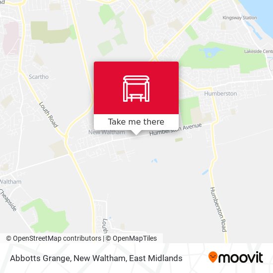 Abbotts Grange, New Waltham map