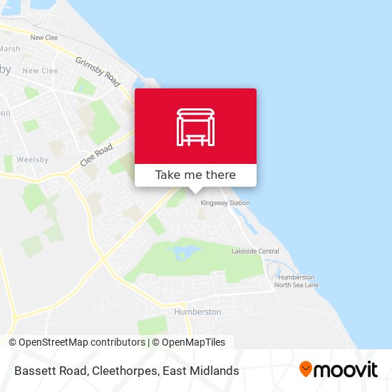 Bassett Road, Cleethorpes map