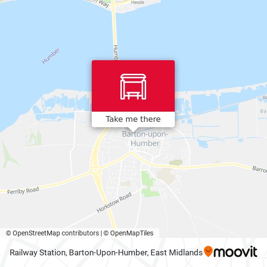 Railway Station, Barton-Upon-Humber map