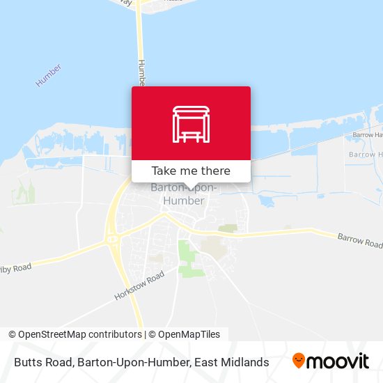 Butts Road, Barton-Upon-Humber map
