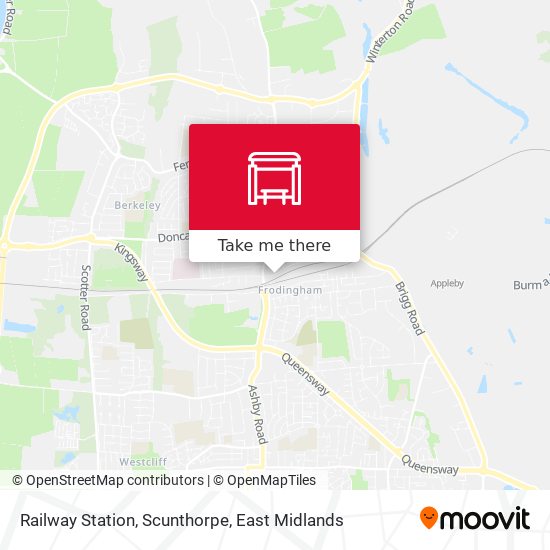 Railway Station, Scunthorpe map