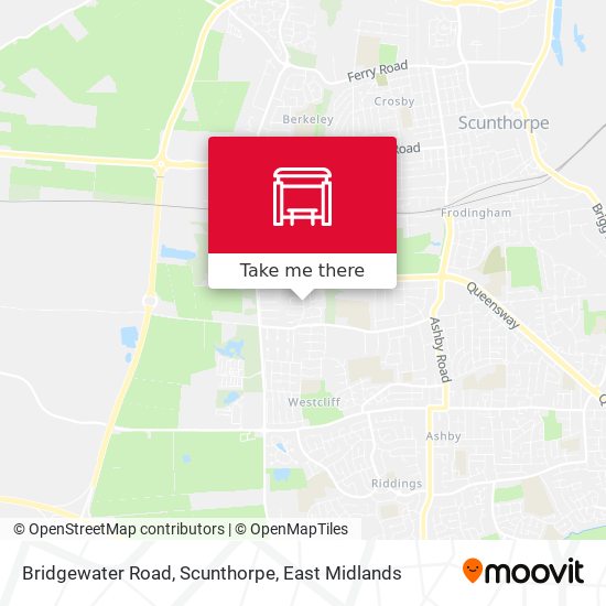 Bridgewater Road, Scunthorpe map