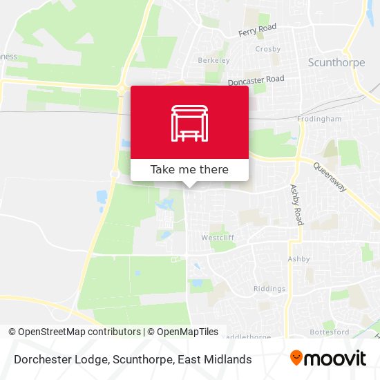 Dorchester Lodge, Scunthorpe map