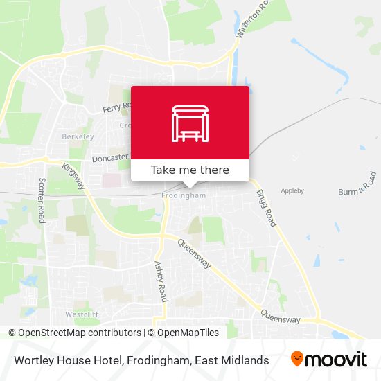 Wortley House Hotel, Frodingham map