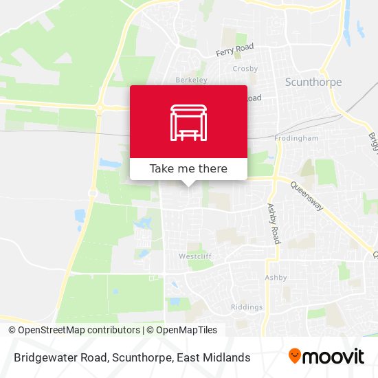Bridgewater Road, Scunthorpe map