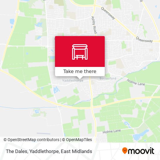 The Dales, Yaddlethorpe map
