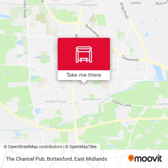 The Chancel Pub, Bottesford map