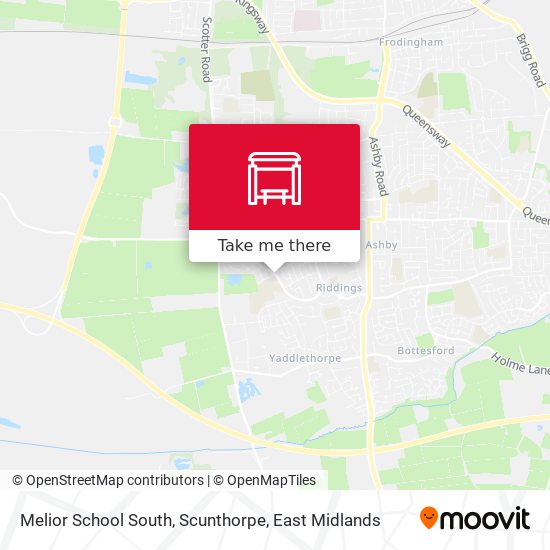 Melior School South, Scunthorpe map