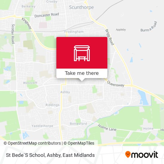 St Bede`S School, Ashby map