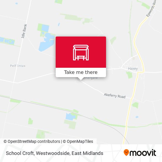 School Croft, Westwoodside map