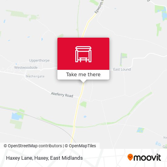 Haxey Lane, Haxey map