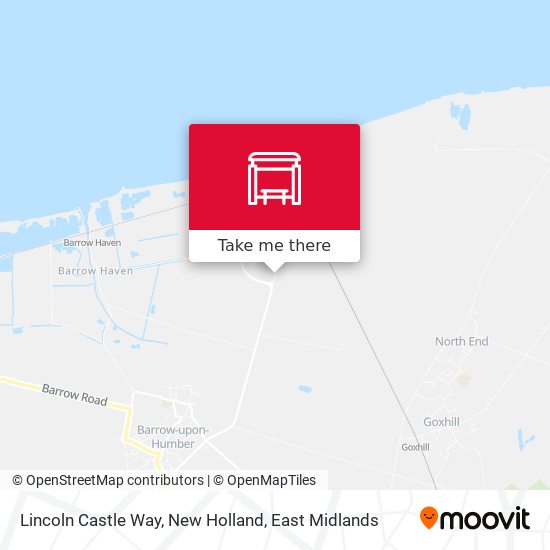 Lincoln Castle Way, New Holland map