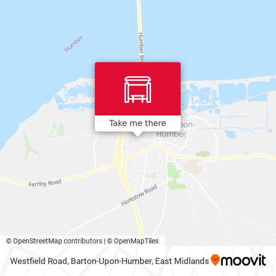 Westfield Road, Barton-Upon-Humber map