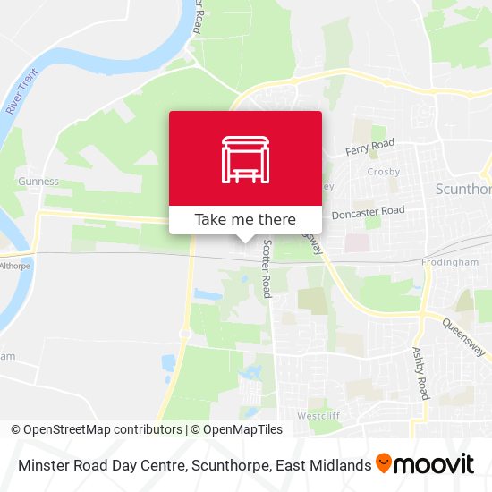 Minster Road Day Centre, Scunthorpe map