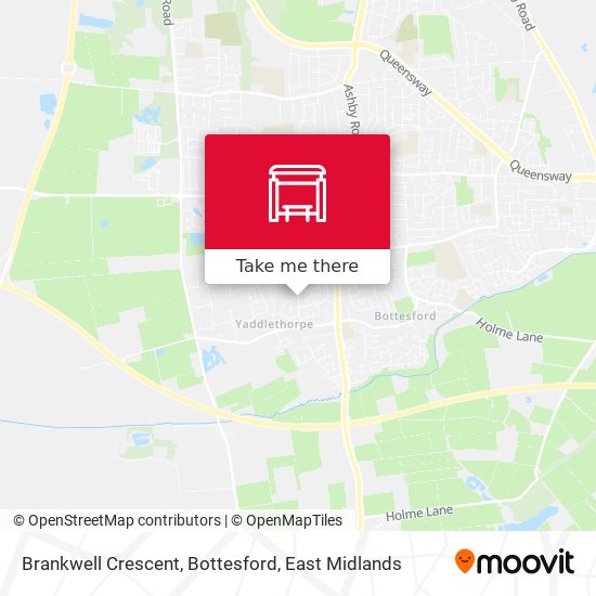 Brankwell Crescent, Bottesford map