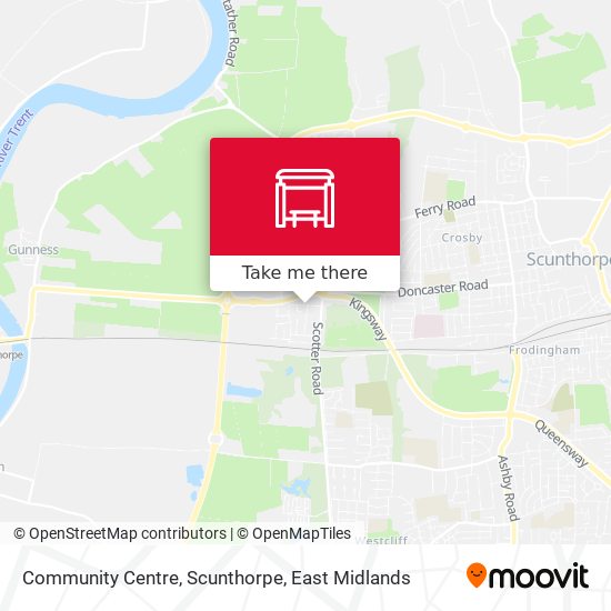 Community Centre, Scunthorpe map