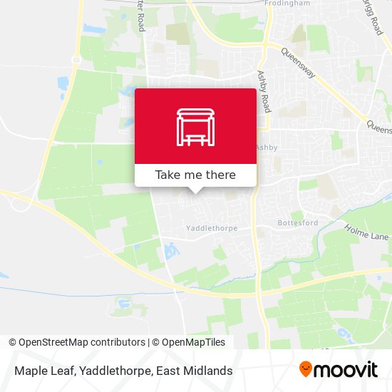 Maple Leaf, Yaddlethorpe map