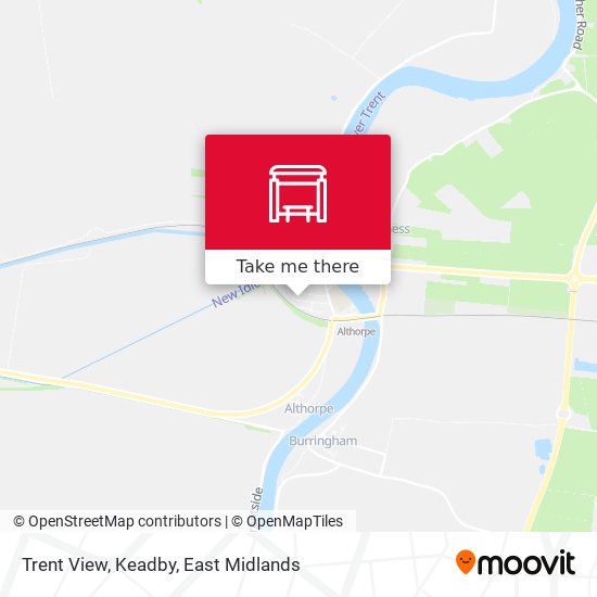 Trent View, Keadby map