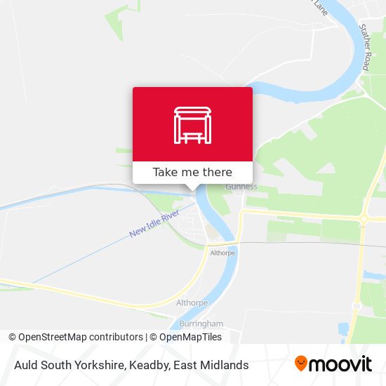 Auld South Yorkshire, Keadby map