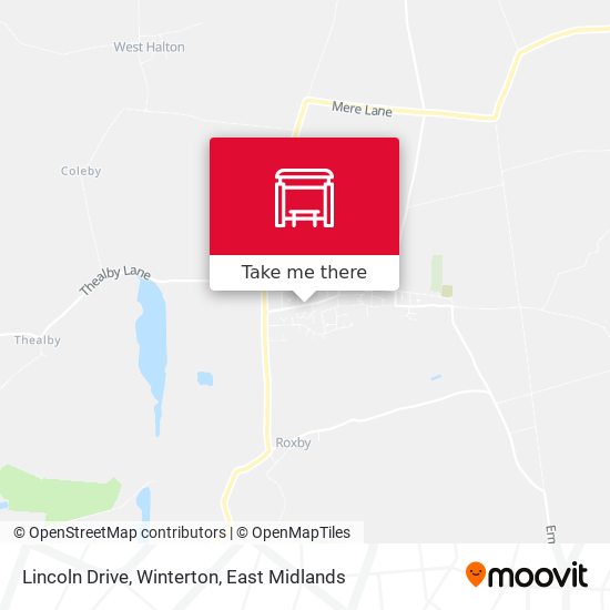 Lincoln Drive, Winterton map