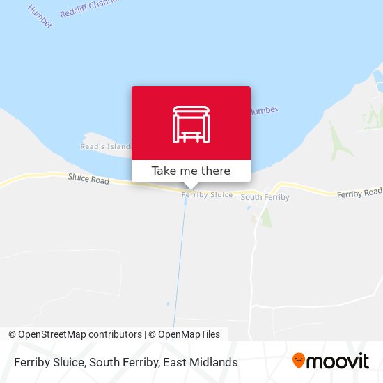 Ferriby Sluice, South Ferriby map