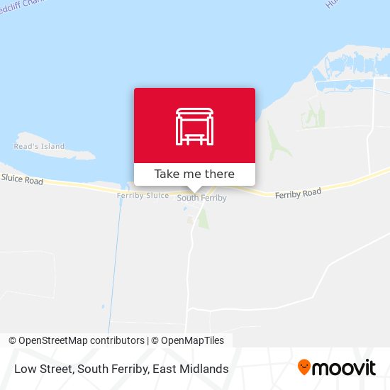 Low Street, South Ferriby map