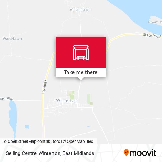 Selling Centre, Winterton map