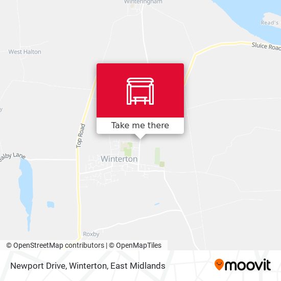 Newport Drive, Winterton map
