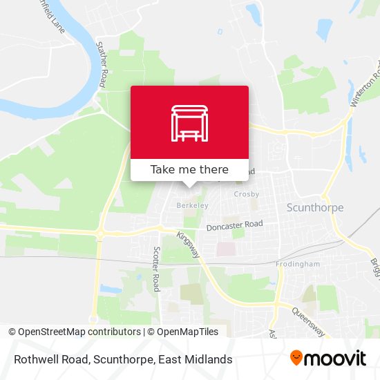 Rothwell Road, Scunthorpe map