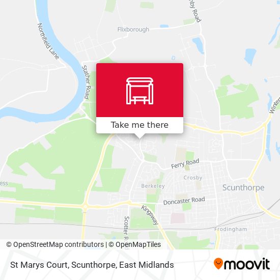 St Marys Court, Scunthorpe map