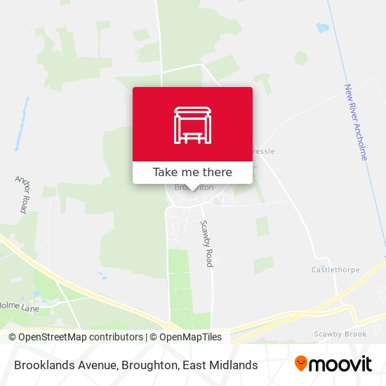 Brooklands Avenue, Broughton map
