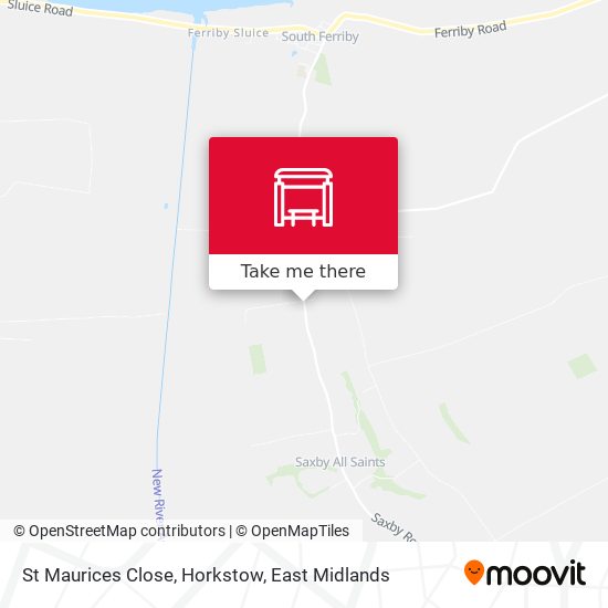 St Maurices Close, Horkstow map