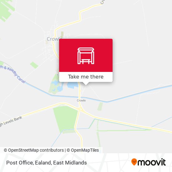 Post Office, Ealand map