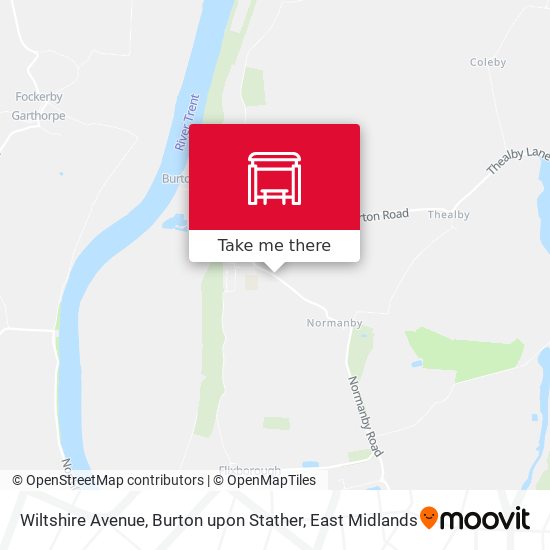 Wiltshire Avenue, Burton upon Stather map