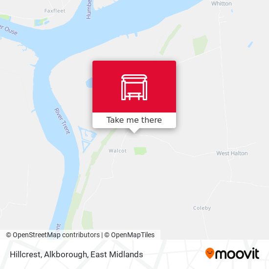 Hillcrest, Alkborough map