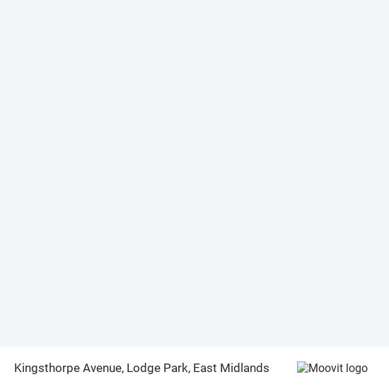 Kingsthorpe Avenue, Lodge Park map