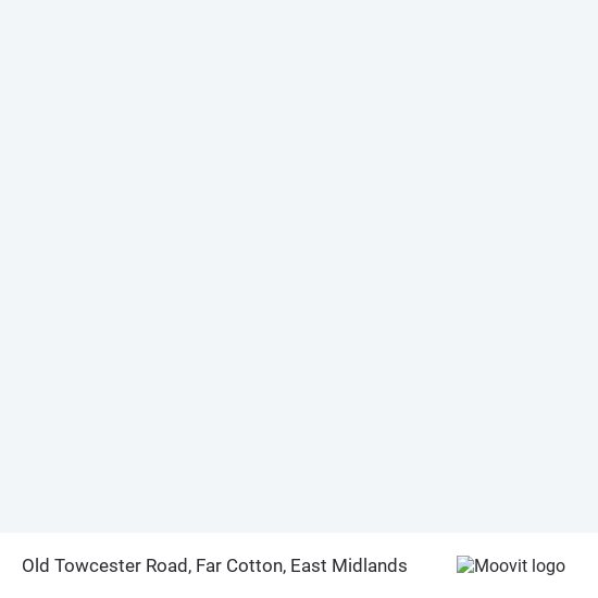 Old Towcester Road, Far Cotton map
