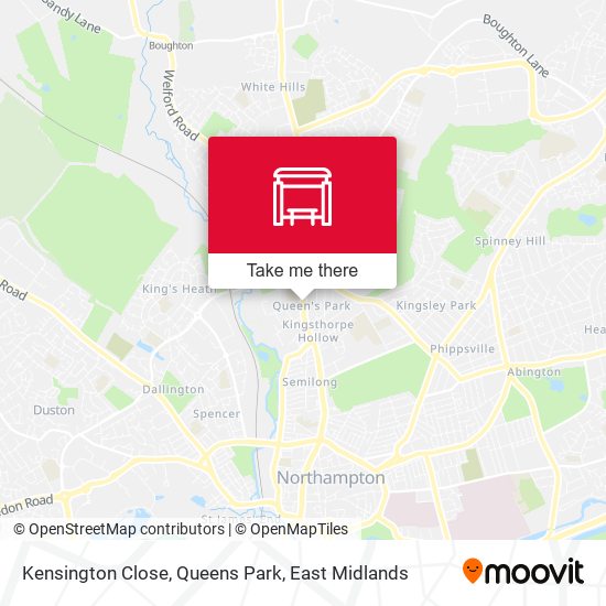Kensington Close, Queens Park map