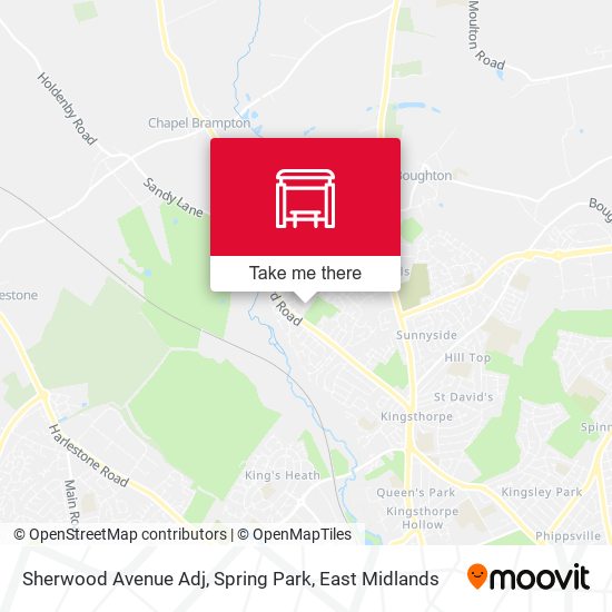 Sherwood Avenue Adj, Spring Park map