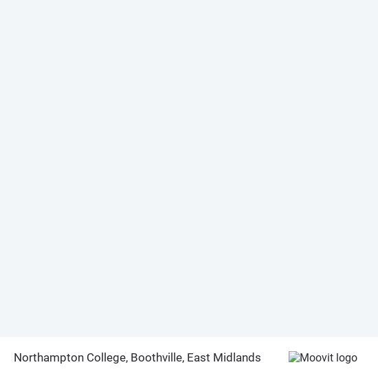 Northampton College, Boothville map